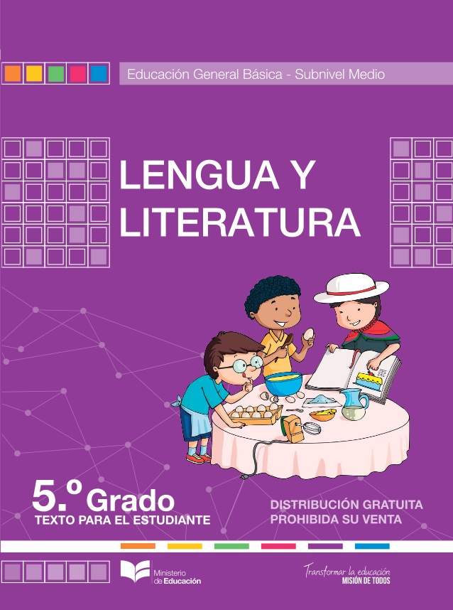 Libro de lengua y literatura de quinto grado de EGB resuelto (2023) – Descargar aquí en PDF